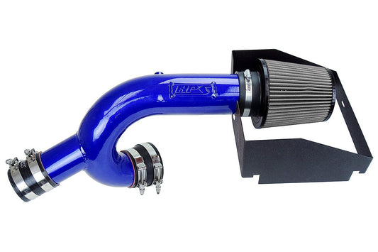 HPS Shortram Air Intake Kit 2015-2016 Ford F150 3.5L Ecoboost Turbo, Includes Heat Shield, Blue
