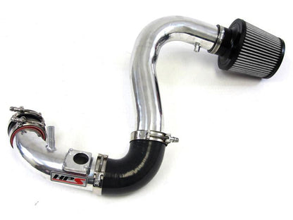 HPS Cold Air Intake Kit 2007-2013 Mazda Mazdaspeed 3 2.3L Turbo, Converts to Shortram, Polish