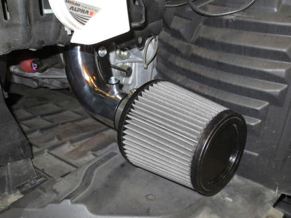 HPS Cold Air Intake Kit 2007-2013 Mazda Mazdaspeed 3 2.3L Turbo, Converts to Shortram, Polish