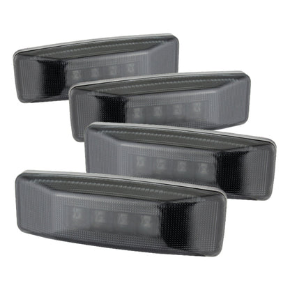 SPYDER Xtune Dodge Ram 94-02 Dually 2 Red LED+2 Amber LED Fender Lights 4pcs Smoke ACC-LED-DR94-FE-SM 9924705