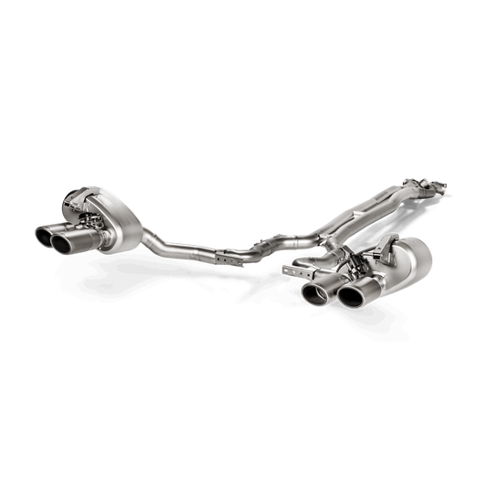 Akrapovic 17-18 Porsche Panamera Turbo Evolution Line Cat Back (Titanium) (Tips Not Incl.) S-PO/TI/9H