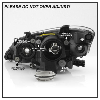 SPYDER xTune 07-09 Lexus ES350 Passenger Side HID/AFS Headlight - OEM Right (PRO-JH-LES07-AFS-OE-R) 9943287