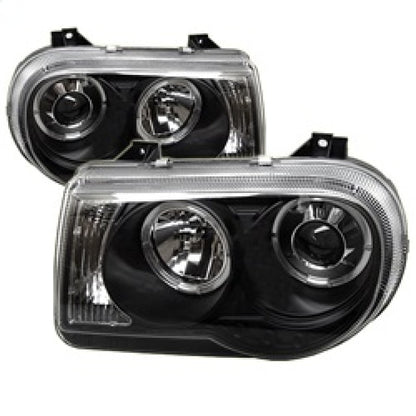 Spyder Chrysler 300C 05-10 Projector Headlights LED Halo LED Blk (Not Included) PRO-YD-C300C-HL-BK 5009135
