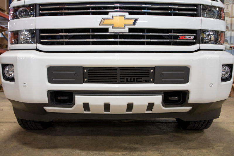 Wehrli 15-19 Chevrolet Silverado HD 6.6L LML/L5P Duramax Bumper Grille - Gloss Black
