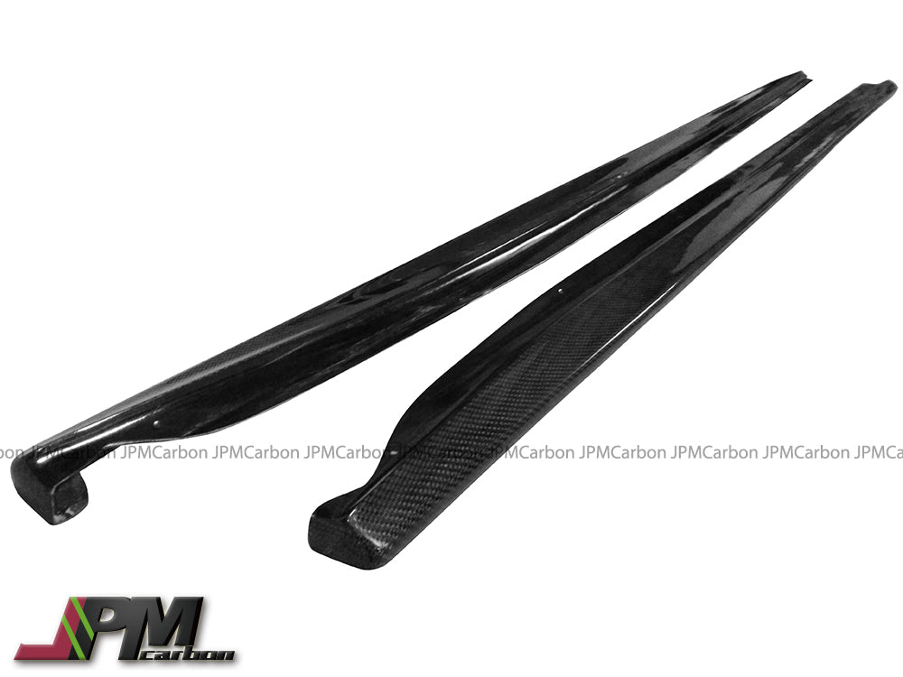 CS Style Carbon Fiber Side Skirt Add-on Lips Fits For 2012-2020 Toyota GT86 & Scion FR-S