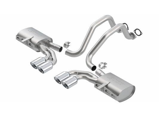 Borla 97-04 Chevrolet Corvette 5.7L 8cyl S-Type SS Catback Exhaust 140427