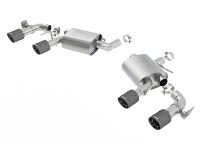 Borla 2016-2017 Chevy Camaro V8 SS AT/MT ATAK Rear Section Exhaust with Dual Mode Valves 11925CF