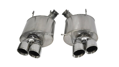Corsa Performance 13-13 Ford Mustang Shelby GT500 5.8L V8 Polished Sport Axle-Back