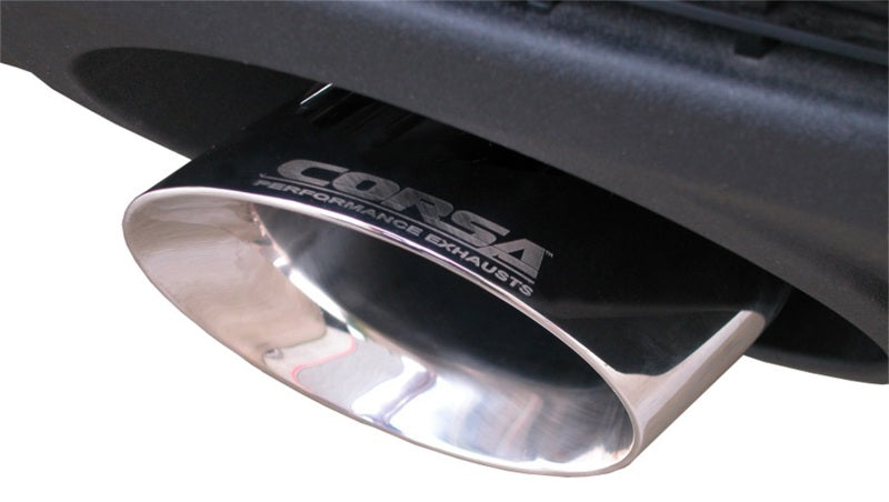 Corsa Performance 10-14 Chevrolet Camaro Coupe SS 6.2L V8 Auto Polished Sport Cat-Back
