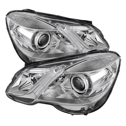 SPYDER Xtune Mercedes E-Class 10-13 Projector Headlights OE Style Halogen Only Chrome PRO-JH-MBW21210-NA-C 9932663