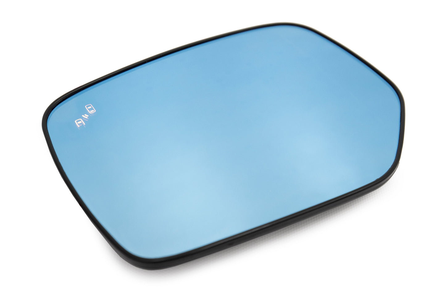 OLM Wide Angle Convex Mirrors with Turn Signals / Blind Spot Detection LED / Defrosters (Blue) - 15+