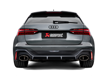Akrapovic 2023 Audi RS6 Avant (C8) Evolution Line Cat Back (Titanium) (Req Link Pipe Set) S-AU/T/2H