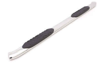 Lund 2019 Chevrolet Silverado 1500 Crew Cab 5in Oval Curved SS Nerf Bars - Polished