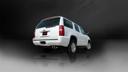 Corsa Performance 09-11 Chevrolet Tahoe 5.3L V8 Polished Sport Cat-Back Exhaust 0W2FY