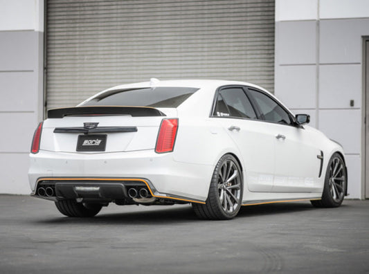 Borla 16-18 Cadillac CTS-V 6.2L V8 2.75in Diameter S Type Catback Exhaust w/ Valves Black Chrome Tip 140754BC