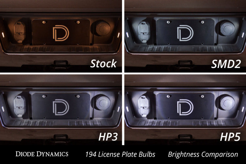 Diode Dynamics 194 LED Bulb HP3 LED - Cool - White (Pair)