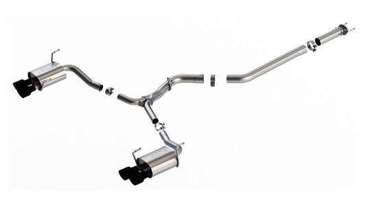 Borla 2022 Subaru WRX 2.4L Turbo AT/MT AWD S-Type Catback Exhaust CB Tips 140907CB