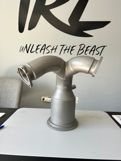 IRL Audi B9 Downpipe