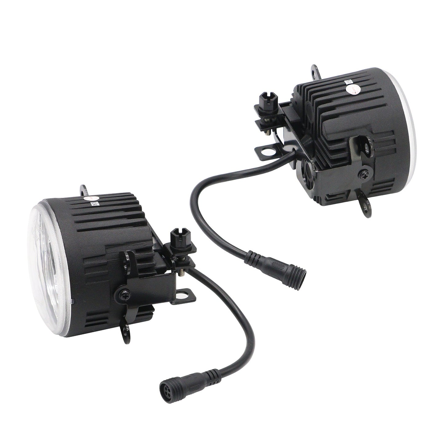 JDMuscle [15-21 WRX or STI, 13+ BRZ or FT86, 14+ Forester] LED / Halo DRL Fog Light Housings