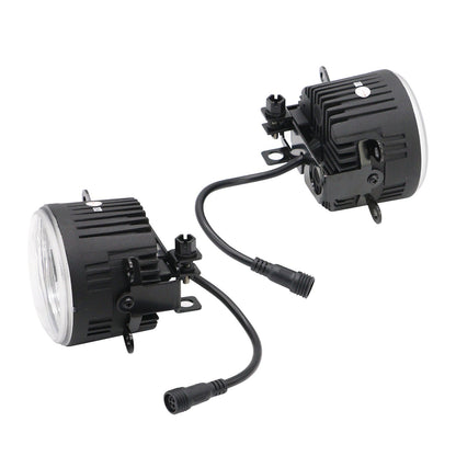 JDMuscle [15-21 WRX or STI, 13+ BRZ or FT86, 14+ Forester] LED / Halo DRL Fog Light Housings