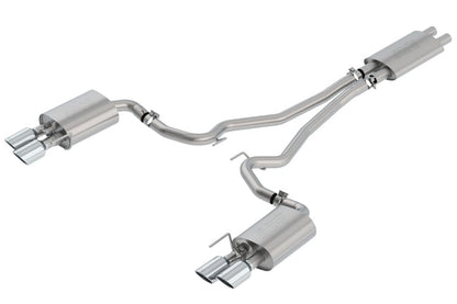 Borla 2018-2022 Ford Mustang GT Cat-Back Exhaust System Touring- Rolled Polished Tips 1014045