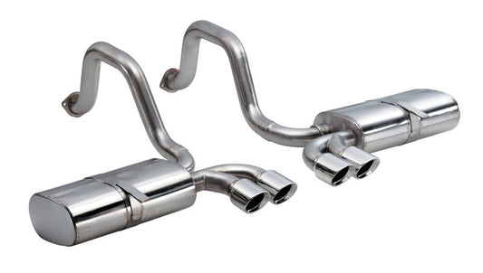 Corsa Performance 97-04 Chevrolet Corvette C5 Z06 5.7L V8 Polished Sport Axle-Back