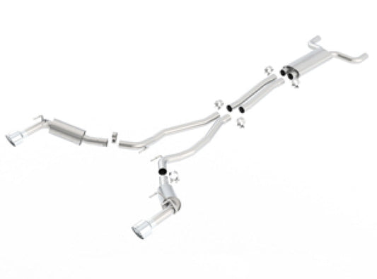 Borla 14-15 Chevy Camaro SS / ZL1 SS Single Catback Exhaust System w/ Single Rear Exit 1014036