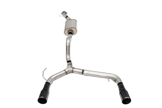 CORSA Performance Corsa 21-22 Ford Bronco 2.3L 2-Door 2.75in Cat-Back Dual Rear Exhaust w/ 4in Straight-Cut Black Tips 21204BPC
