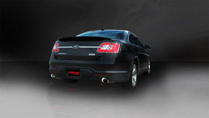 Corsa Performance 10-13 Ford Taurus SHO 3.5L V6 Turbo Polished Sport Cat-Back Exhaust
