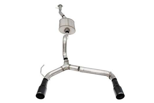 CORSA Performance Corsa 21-22 Ford Bronco 2.7L 4-Door 2.75in Cat-Back Dual Rear Exhaust w/ 4in Straight-Cut Black Tips 21210BPC