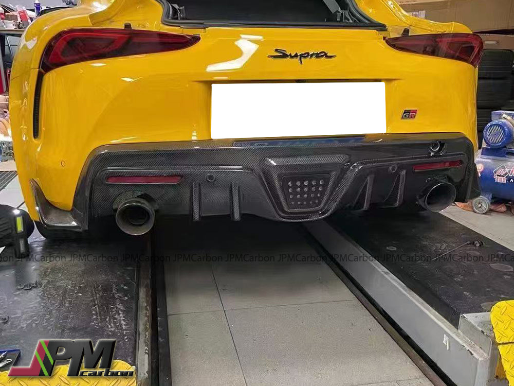 DP Style Carbon Fiber Rear Replacement Diffuser Fits For 2019-2025 Toyota GR Supra A90 A91 Only