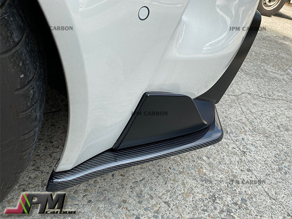 [JPMCarbon] MX1 Style Carbon Fiber Front Lip + Side Skirts + Rear Splitter Fits For 2019-2026 Toyota GR Supra A90 A91 Only