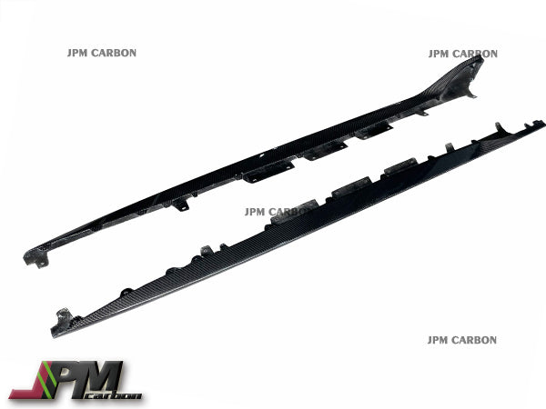 [JPMCarbon] OEM Style Carbon Fiber Front Lip + Side Skirts tims Fits For 2019-2026 Toyota GR Supra A90 A91 Only