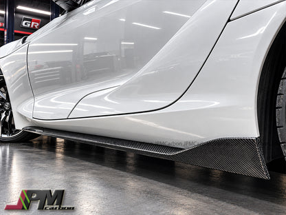 [JPMCarbon] OEM Style Carbon Fiber Side Skirt Replacement Lips Fits For 2019-2026 Toyota GR Supra A90 A91