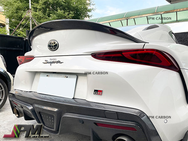 AG1 Style Carbon Fiber Trunk Spoiler Fits For 2019-2024 Toyota GR Supra A90 A91 Only