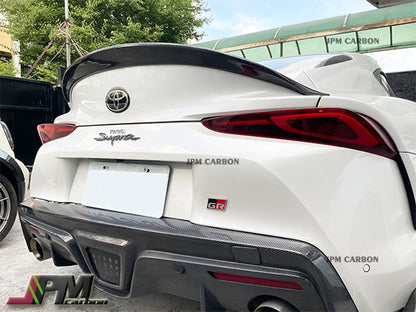 AG1 Style Carbon Fiber Trunk Spoiler Fits For 2019-2024 Toyota GR Supra A90 A91 Only