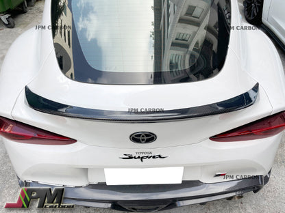 AG1 Style Carbon Fiber Trunk Spoiler Fits For 2019-2024 Toyota GR Supra A90 A91 Only