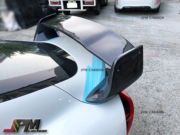 SH Style Carbon Fiber Trunk Spoiler Fits For 2019-2023 Toyota GR Supra A90 A91 Only