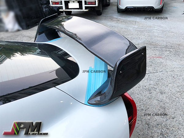 SH Style Carbon Fiber Trunk Spoiler Fits For 2019-2024 Toyota GR Supra A90 A91 Only