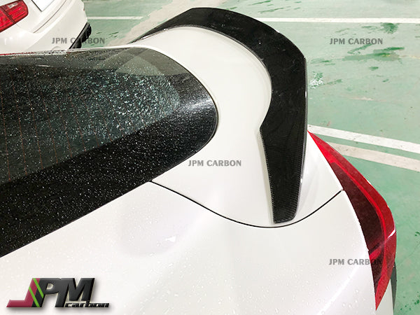 TR Style Carbon Fiber Trunk Spoiler Fits For 2019-2023 Toyota GR Supra A90 A91 Only