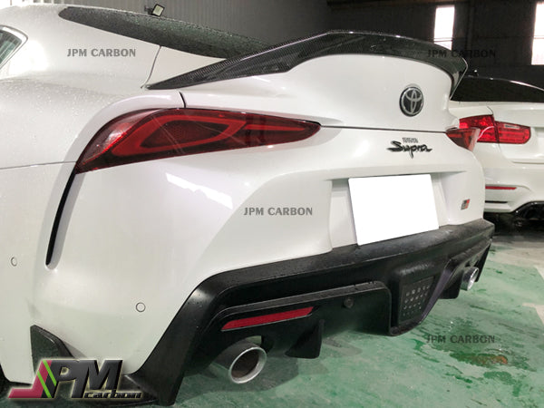 TR Style Carbon Fiber Trunk Spoiler Fits For 2019-2024 Toyota GR Supra A90 A91 Only