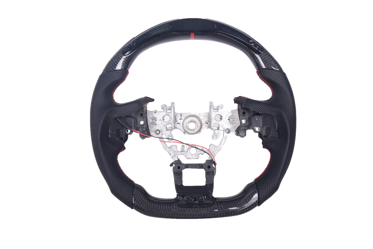 JDMuscle [22-25 WRX] Carbon-Pro Series Steering Wheel compatible w/ MT & CVT