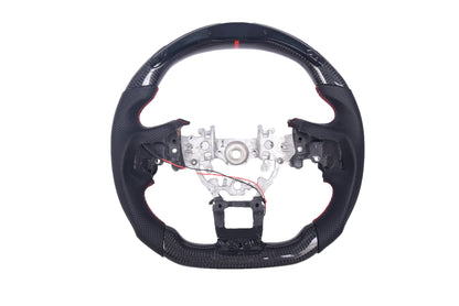JDMuscle [22-25 WRX] Carbon-Pro Series Steering Wheel compatible w/ MT & CVT
