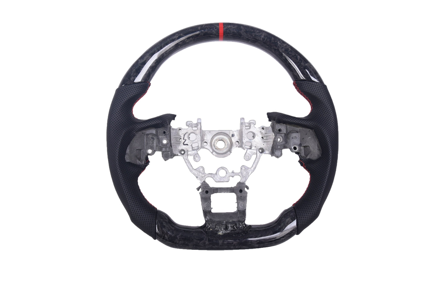 JDMuscle [22-25 WRX] Carbon-Pro Series Steering Wheel compatible w/ MT & CVT