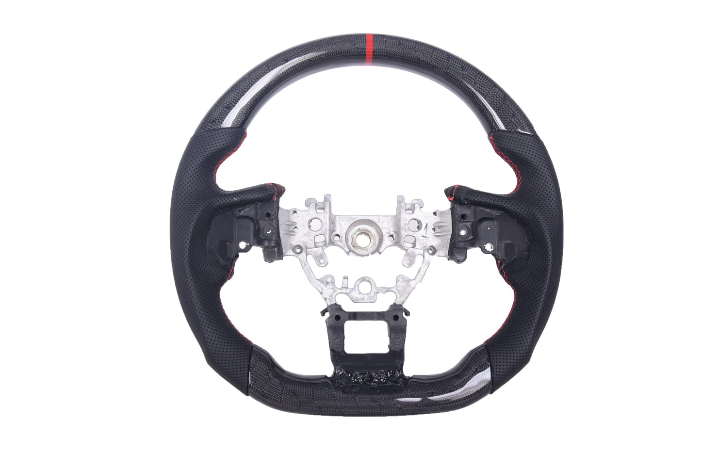 JDMuscle [22-25 WRX] Carbon-Pro Series Steering Wheel compatible w/ MT & CVT