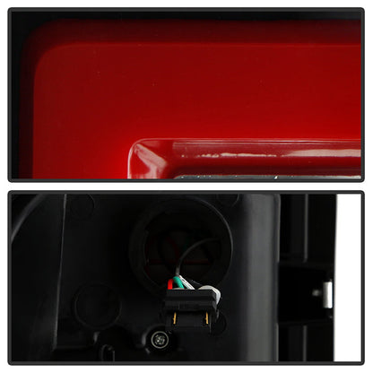 SPYDER xTune 07-13 Chevrolet Silverado 1500/3500 Full LED Tail Lights - Black (ALT-CH-CSIL07-FLED-BK) 9951480