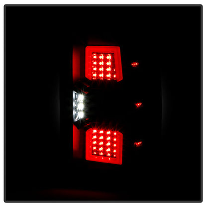 SPYDER xTune 07-13 Chevrolet Silverado 1500/3500 Full LED Tail Lights - Black (ALT-CH-CSIL07-FLED-BK) 9951480