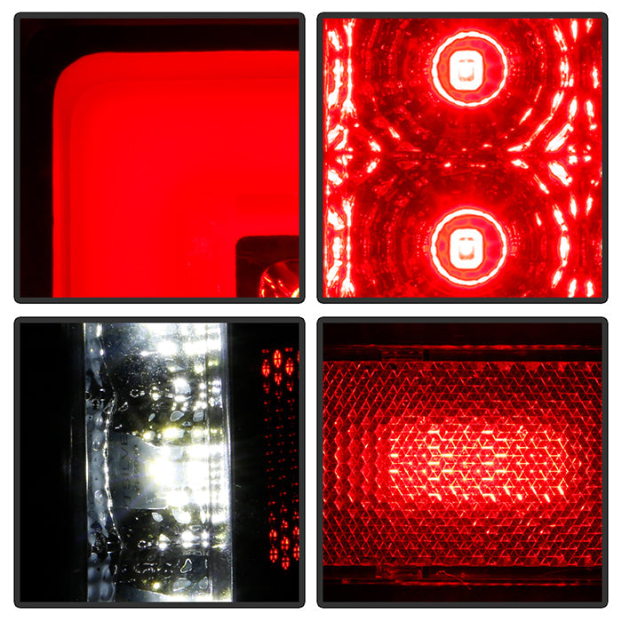 SPYDER xTune 07-13 Chevrolet Silverado 1500/3500 Full LED Tail Lights - Black (ALT-CH-CSIL07-FLED-BK) 9951480