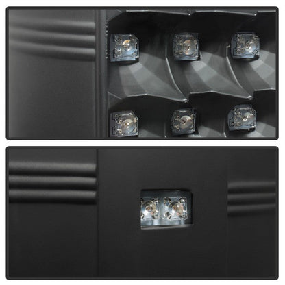 SPYDER Xtune Chevy Silverado 07-13 LED Tail Lights Black ALT-JH-CS07-LED-BK 5073716