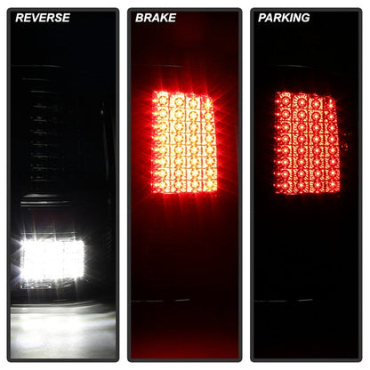 SPYDER Xtune Dodge Ram 1500 09-14 LED Tail Lights Incandescent Model Only Black ALT-JH-DR09-LED-G2-BK 9034824